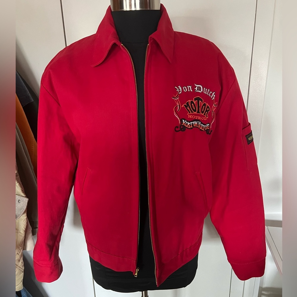 Authentic Vintage Von Dutch Trucker Jacket